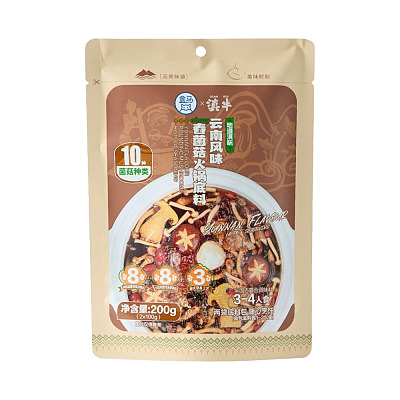 盒马 云南风味 春菌菇火锅底料 220g