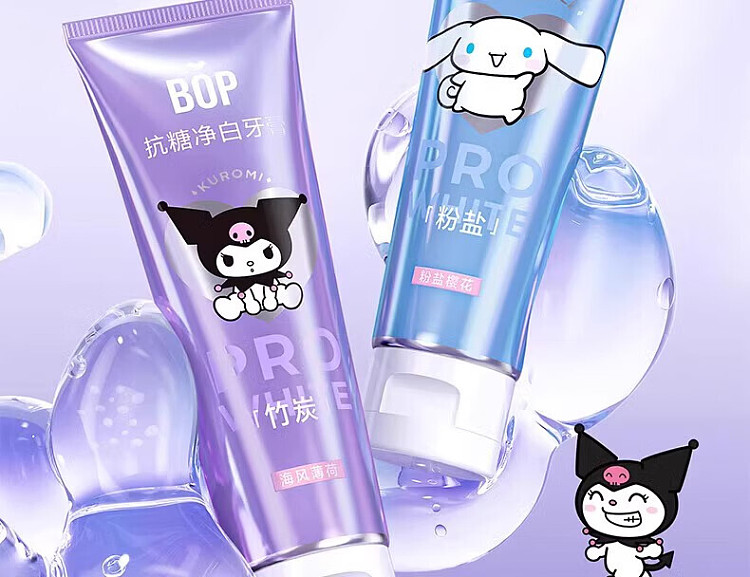 bopx-kuromi-co-branded-anti-sugar-white-toothpaste-sea-breeze-mint-flavor-100g-2