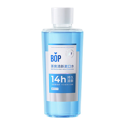 BOP 茶爽漱口水 薄荷冷萃 500ml