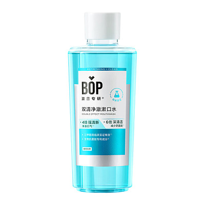 BOP 双清净澈漱口水 薄荷冷萃 500ml