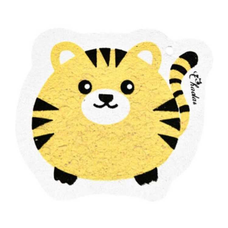 cute-tiger-pulp-dishwashing-cloth-1p-8776cm-1