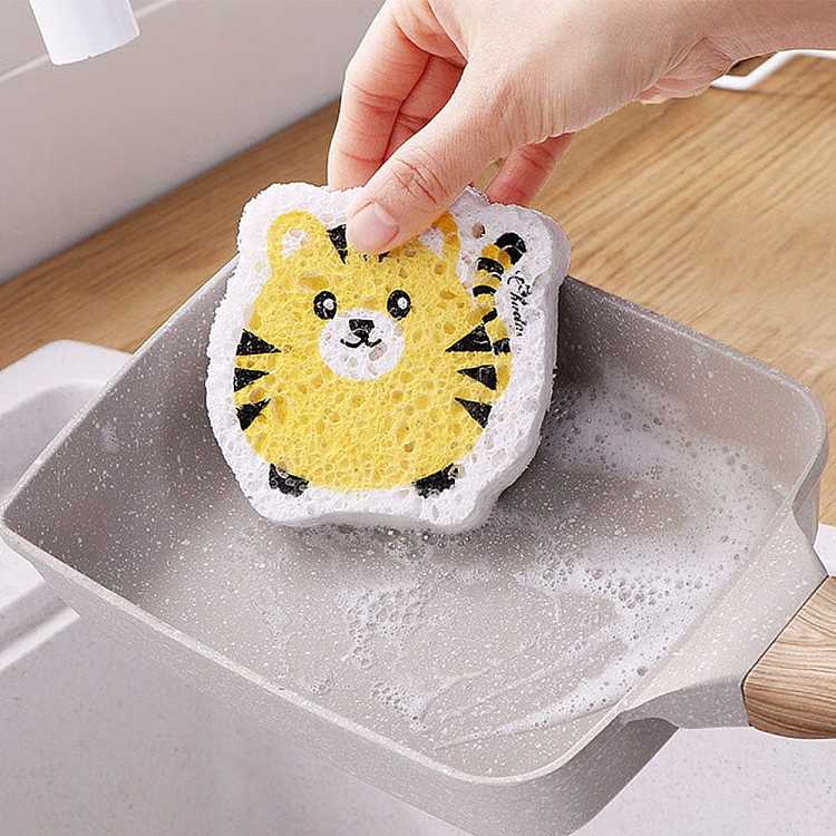 cute-tiger-pulp-dishwashing-cloth-1p-8776cm-2