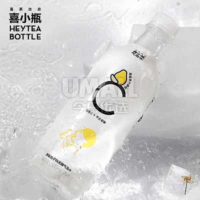 喜小茶 无糖气泡水 海盐柚子味无糖气泡水 500ml