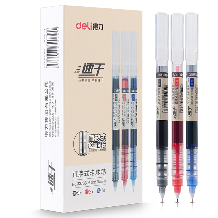 derek-straight-liquid-ball-pen-mixed-color-for-age-6-years-old-and-above-12-packs-4