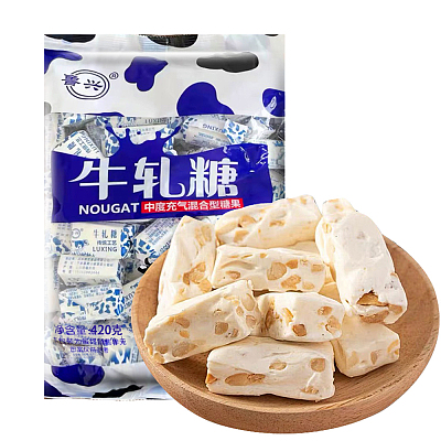 鲁兴 牛轧糖 420g