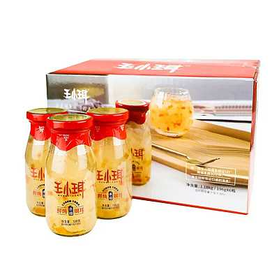 【整箱】王小珥 鲜炖银耳 木瓜味 198g*6瓶入/箱