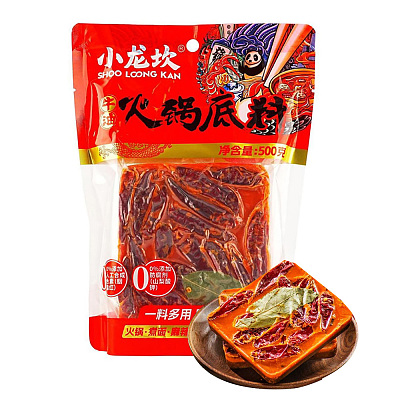 小龙坎 牛油方砖火锅底料方砖 500g