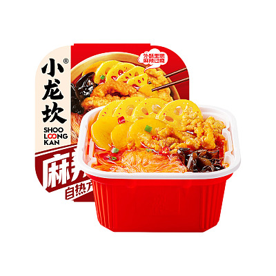 小龙坎 自热方便火锅 麻辣小酥肉味 280g