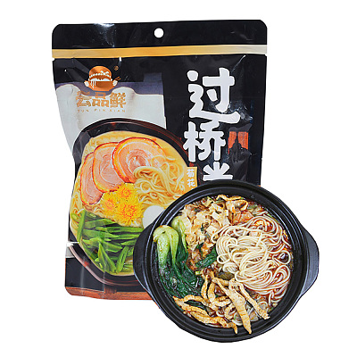 云品鲜 过桥米线 菊花鸡肉味 袋装 198g