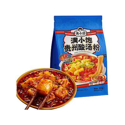 满小饱 贵州酸汤粉 351g