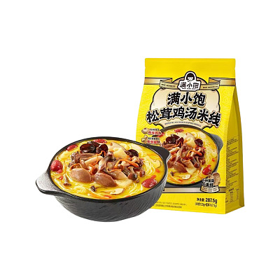 满小饱 松茸鸡汤米线 287.5g