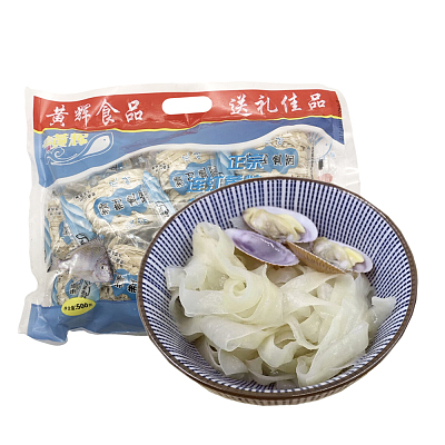 黄辉 连江黄岐鱼面 独立小包装 500g