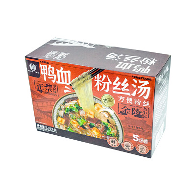 【全澳独家】Costco开市客(中国) 秒宴 鸭血风味粉丝汤 262克X5份入【赏味期：6月27日】