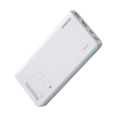 罗马仕 Sense6F 20000mAh 22.5W 超快充充电宝 白色