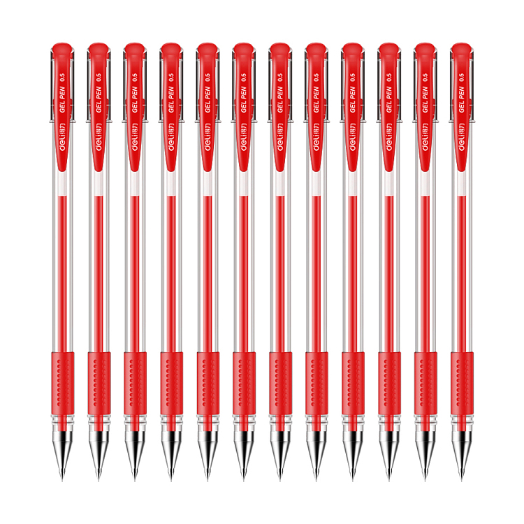 derek-05-bullet-tip-neutral-pen-red-12-piece-box-1