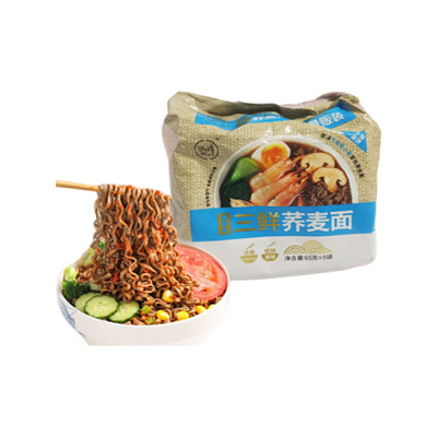 低卡博士 慢碳水荞麦面 三鲜味 325g
