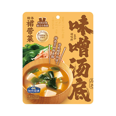 加点滋味 味噌汤底 200g