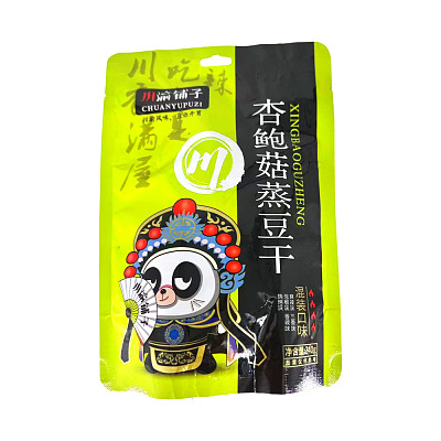 川渝铺子 杏鲍菇蒸豆干 240g