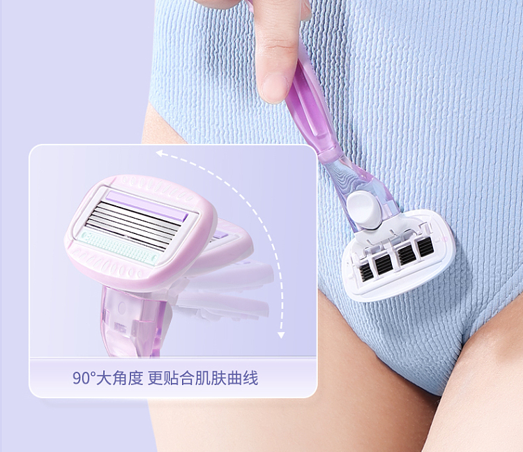 goudy-sensitive-senseless-womens-shaving-razor-long-handle-purple-20