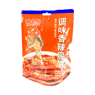 麻六记 调味香辣腐竹 150g