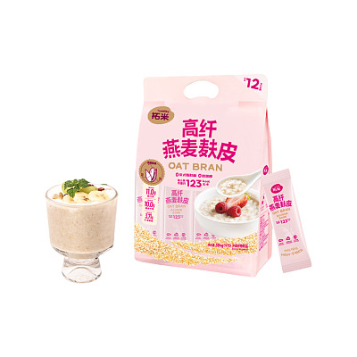 拓米 高纤燕麦麸皮 384g