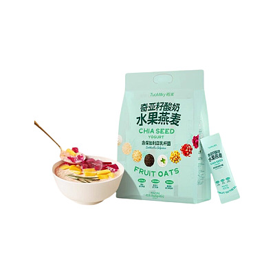 拓米 奇亚籽酸奶燕麦 576g