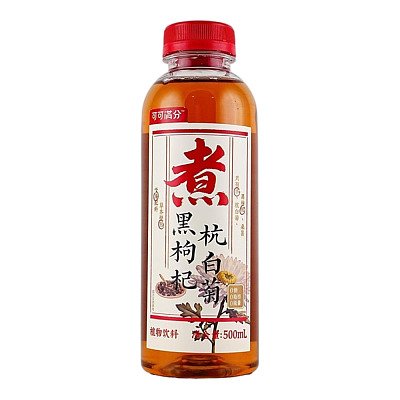 可可满分 中式茶饮料 黑枸杞杭白菊 500ml