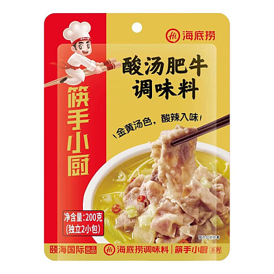 海底捞 筷手小厨 酸汤肥牛调味料 2包入 200g