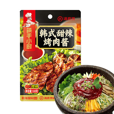 海底捞 筷手小厨 韩式甜辣烤肉酱 110g