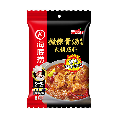 海底捞 火锅底料 微辣骨汤风味 210g