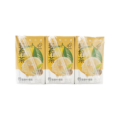 喜茶 轻柠茶 鸭屎香柠檬茶 250ml*6盒