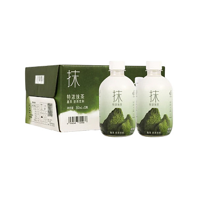 【全澳独家】山姆专供 喜茶 特浓抹茶奶茶饮料 350ml*12瓶