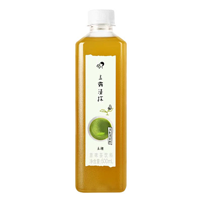 喜茶 玉露清抹 原味茶饮料 500ml