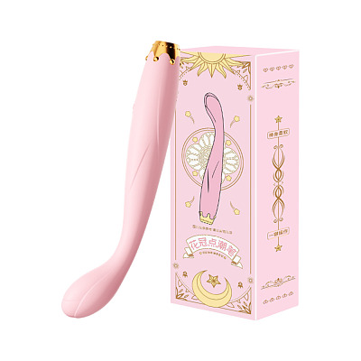 谜姬 花冠 点潮笔震动棒 软萌粉