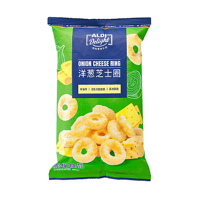 【全澳独家】奥乐齐(中国) Delight系列 洋葱芝士圈 150g