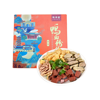 鸭得堡 南京鸭血粉丝汤 原味 盒装 233g