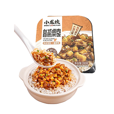 小龙坎 自热米饭 台式卤肉味 250g