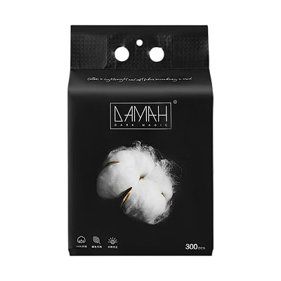 DAMAH黑魔法 大容量洗脸巾 全棉柔巾 300片/提