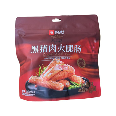 良品铺子 黑猪肉火腿肠 300g