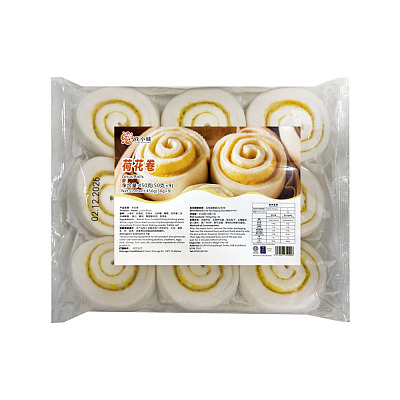 【冻】花小城 荷花卷 9枚入 450g