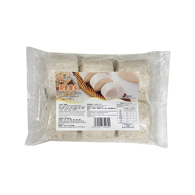 【冻】花小城 燕麦馒头 6pcs 480g