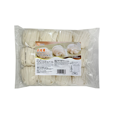 【冻】花小城 小花卷 12pcs 480g