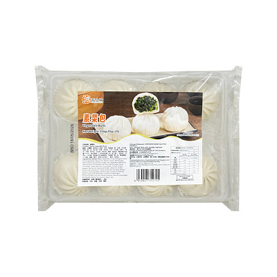 【冻】花小城 素菜包 10pcs 350g