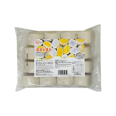 【冻】花小城 双拼小馒头 16pcs 400g