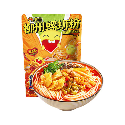 臭宝 柳州螺蛳粉 沸沸原汤2包酸笋 350g