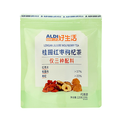 【全澳独家】奥乐齐(中国) 好生活 桂圆红枣枸杞茶 120g