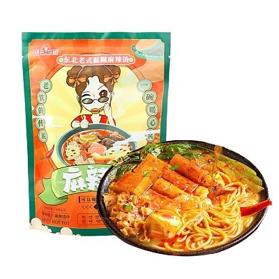 靖昔学姐 东北老式黏糊麻辣烫 268g