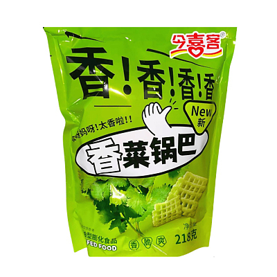 今喜客 香菜锅巴  218g