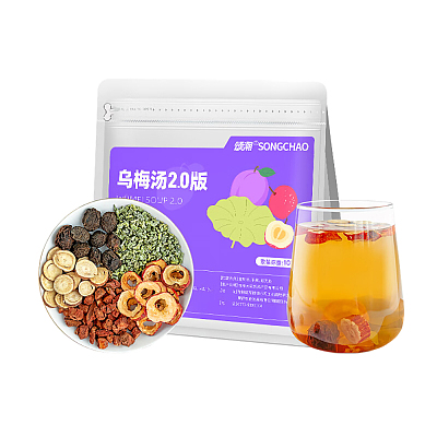 颂潮 乌梅汤 2.0版升级版 袋装 102g