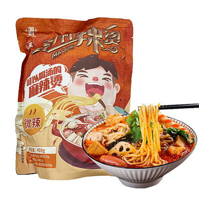 邹有才 东北老式麻辣烫 微辣 459g